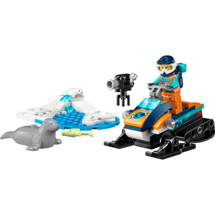 LEGO 60376 Polarutforskare och snöskoter