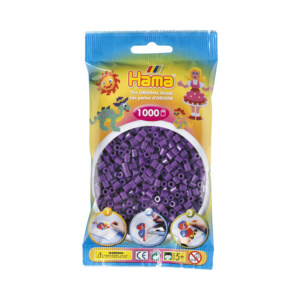 HAMA MIDI BEADS 1000 PCS PURPLE