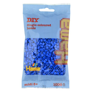 HAMA MIDI BEADS 1000 PCS LIGHT BLUE