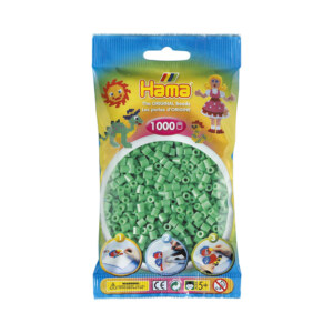 HAMA MIDI BEADS 1000 PCS LIGHT GREEN