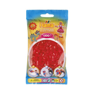 HAMA MIDI BEADS 1000 PCS TR RED