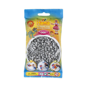 HAMA MIDI BEADS 1000 PCS GREY