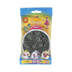 HAMA MIDI BEADS 1000 PCS DARK GREEN