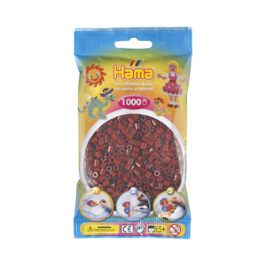 HAMA MIDI BEADS 1000 PCS BURGUNDY