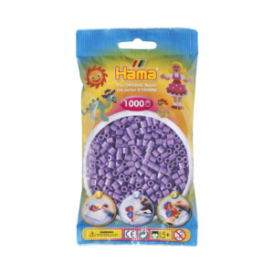 HAMA MIDI BEADS 1000 PCS PASTEL PURPLE