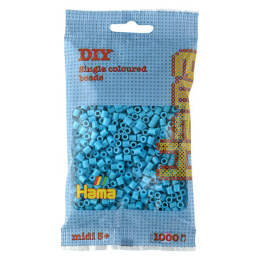 HAMA MIDI BEADS 1000 PCS AZURE