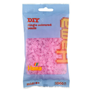 HAMA MIDI BEADS 1000 PCS TR PINK