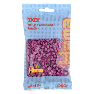 HAMA MIDI BEADS 1000 PCS. PLUM