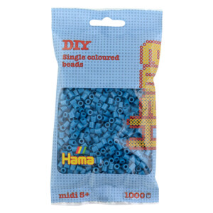 HAMA MIDI BEADS 1000 PCS. PETROL BLUE