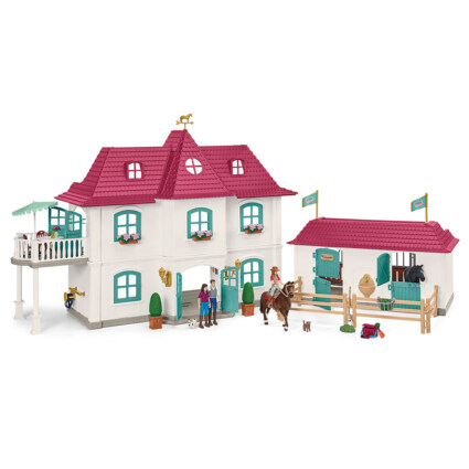 Schleich Lakeside Country hus och stall