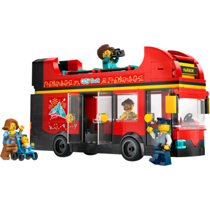 LEGO 60407 Röd dubbeldäckare för sightseeing