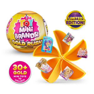 5 Surprise-Mini Toys gold Rush