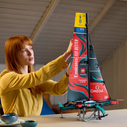 LEGO 42174 Emirates Team New Zealand AC75 yacht