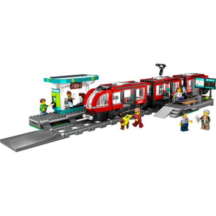 LEGO 60423 Spårvagn och station