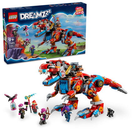 LEGO 71484 Coopers robotdinosaurie C-Rex