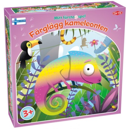 Färglägg kameleonten