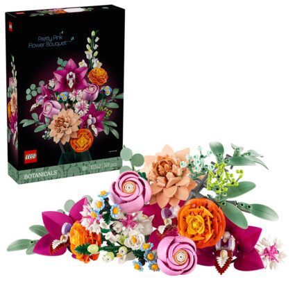 LEGO 10342 Vacker rosa blombukett