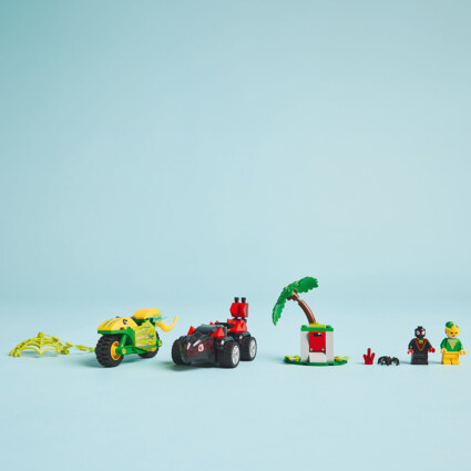 LEGO 11198 Spins och Electros jakt med dinosauriefordon