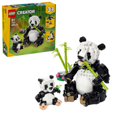LEGO 31165 Vilda djur: pandafamilj