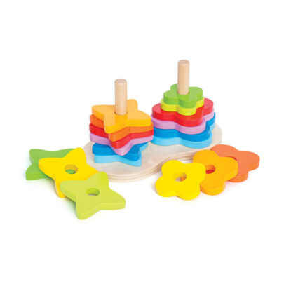 Hape Double Rainbow Stacker