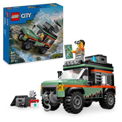 LEGO 60447 4-hjulsdriven terrängbil för bergskörning