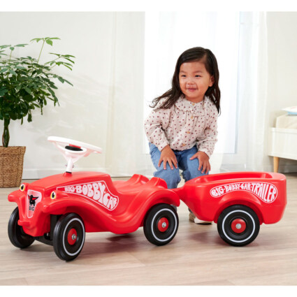 BIG Bobby Car - rött släp