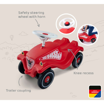 BIG Bobby Car - röd