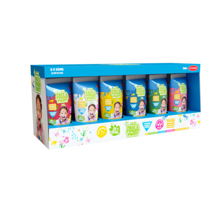 Ansikts- och fingerfärg