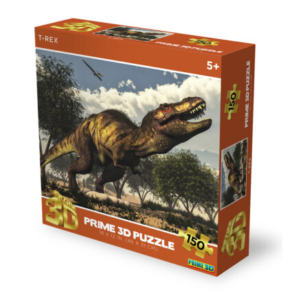 Prime 3D-pussel - Tyrannosaurus Rex 150 bitar
