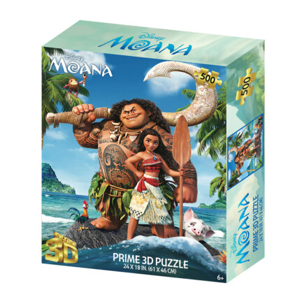 Prime 3D-pussel - Disney Moana 500 bitar