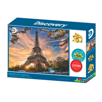 Prime 3D-pussel - Eiffel Tower, Paris 500 bitar