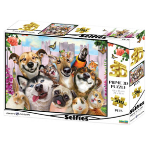 Prime 3D-pussel - Howard Robinson Pet Selfie 500 bitar