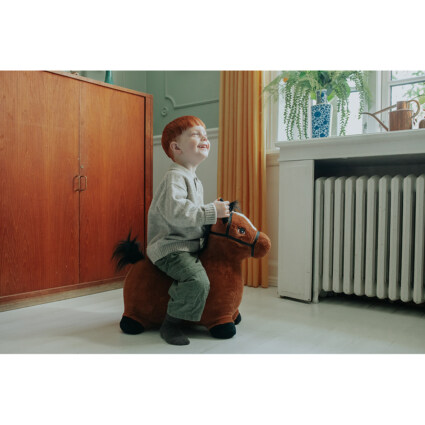 KREA Hopphäst i plysch