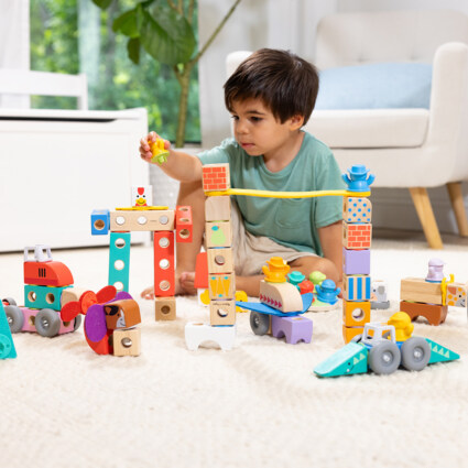 Blockables Playset Vehicles