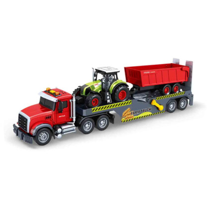 Lastbil 52 cm med traktor