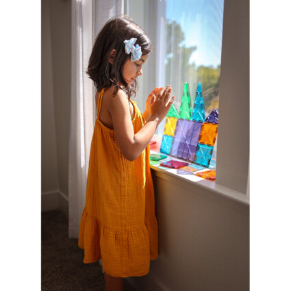 Magna-Tiles Clear Colours 32-pack