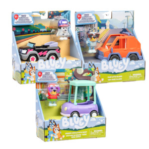 Bluey basic fordon med figur