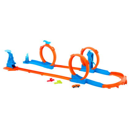 Hot Wheels Track Creator Triple Loop Frenzy