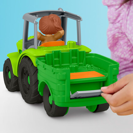 Fisher Price Little People Push & Play Tractor