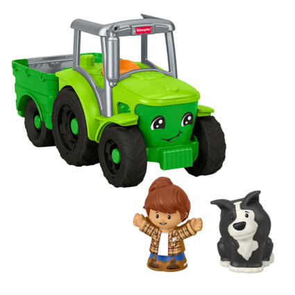 Fisher Price Little People Push & Play Tractor