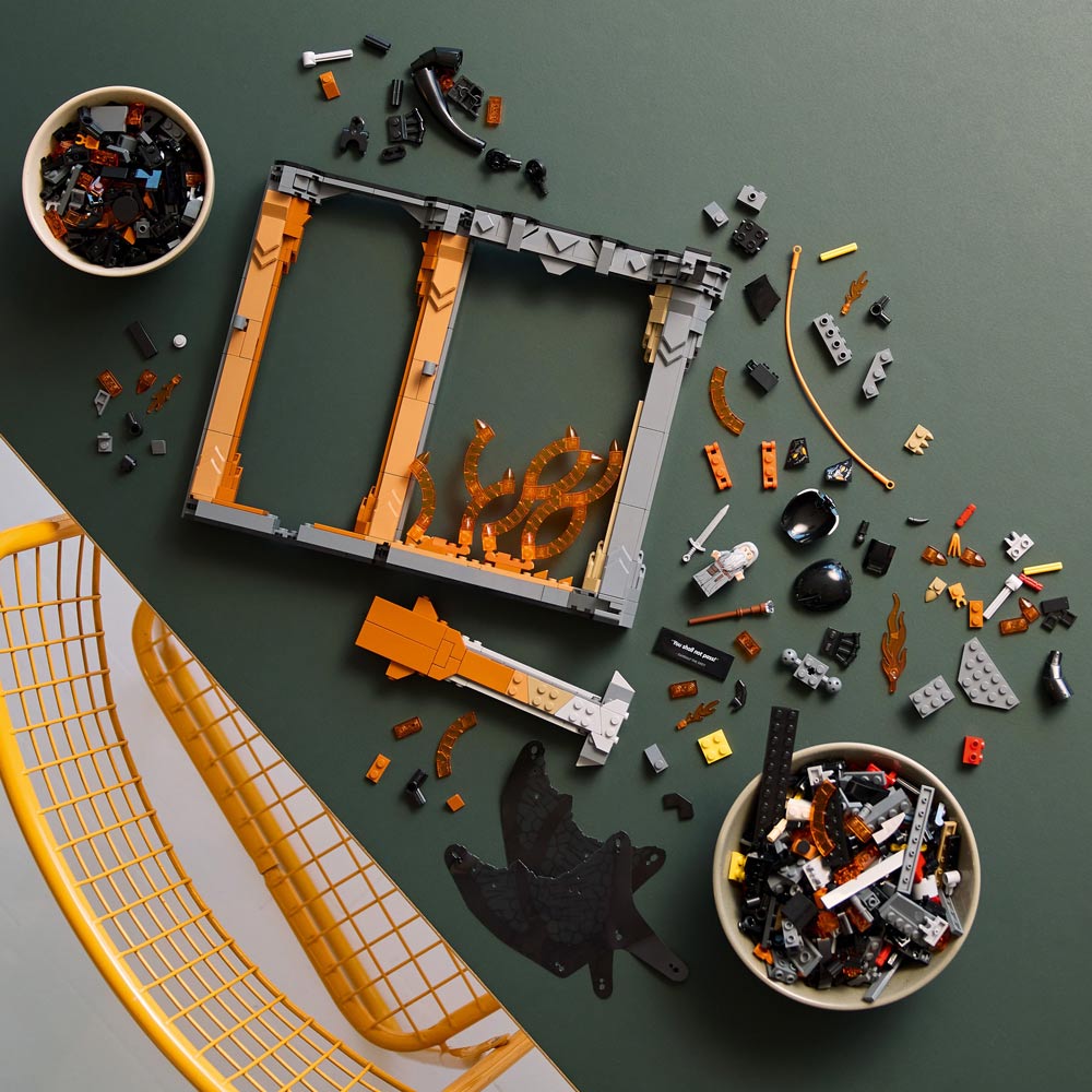 LEGO 10367 Sagan om ringen: bokstöd med Balrog - lekextra.se