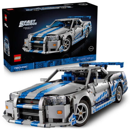LEGO 42210 2 Fast 2 Furious Nissan Skyline GT-R (R34) bil