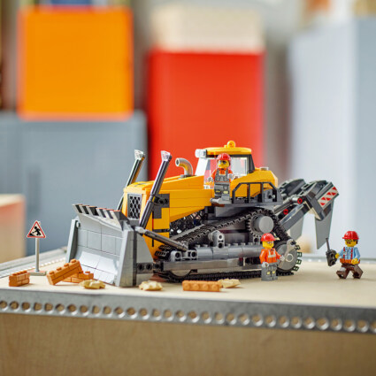 LEGO 60466 Gul bulldozer