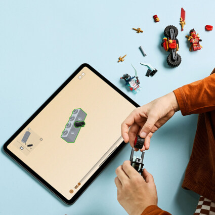 LEGO 71838 Kais motorcykelrace