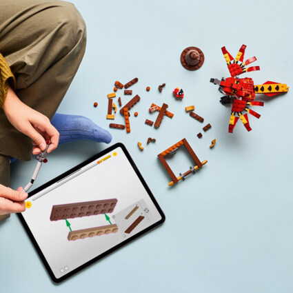 LEGO 76448 Fawkes: Dumbledores fenixfågel