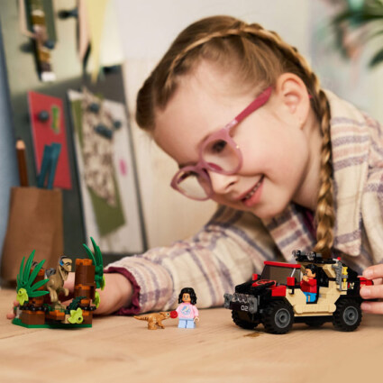 LEGO 76972 Terrängflykt med raptor