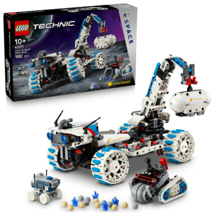 LEGO 42211 Lunar Outpost™ månrover rymdfordon