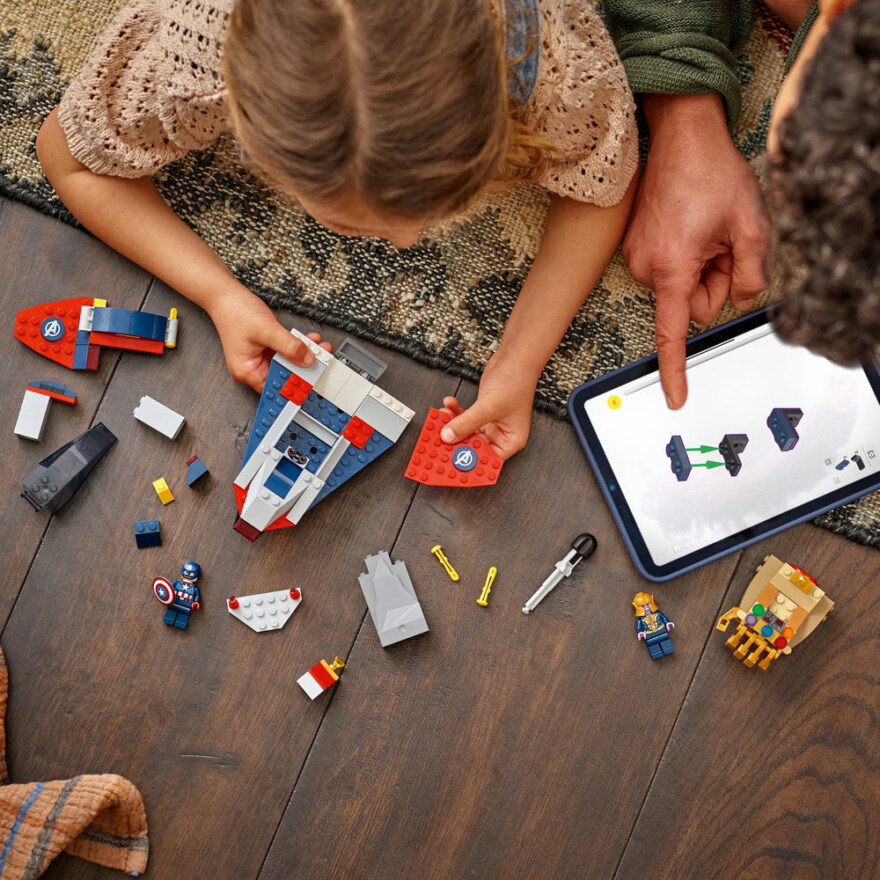 LEGO 76319 Captain America mot Thanos - lekextra.se