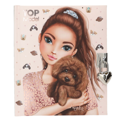 Dagbok Doggy med hjärtlås