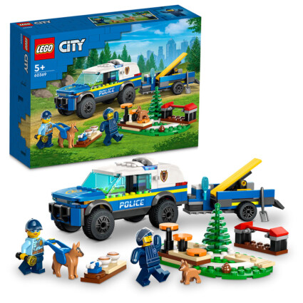 LEGO 60369 Polisens mobila hundträning